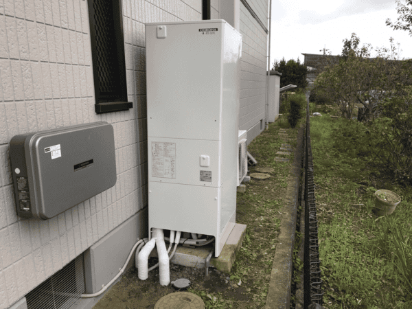 茨城県水戸市でコロナのエコキュートに交換されたお客様