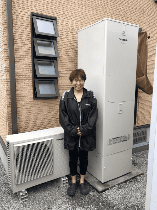 栃木県足利市でパナソニックのエコキュートに交換されたお客様