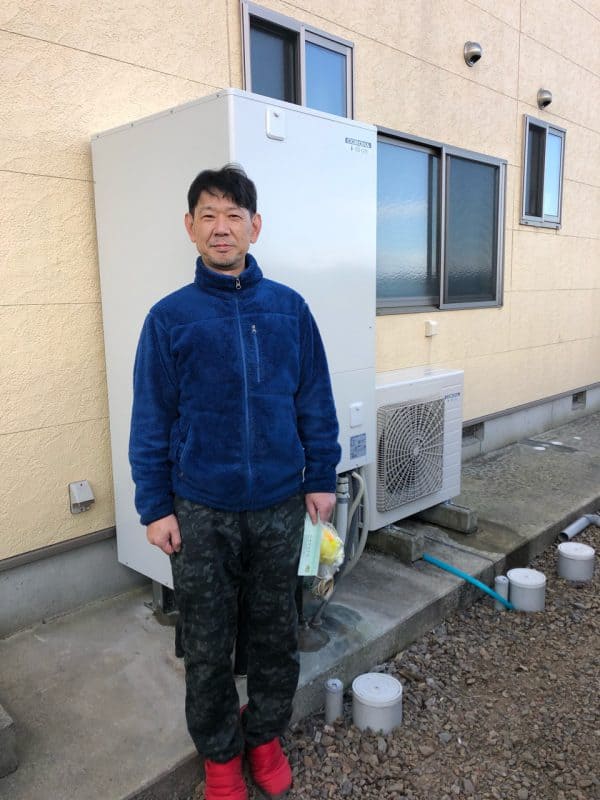 栃木県栃木市でコロナのエコキュートに交換されたお客様