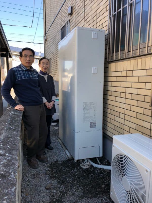 栃木県宇都宮市でコロナのエコキュートに交換されたお客様