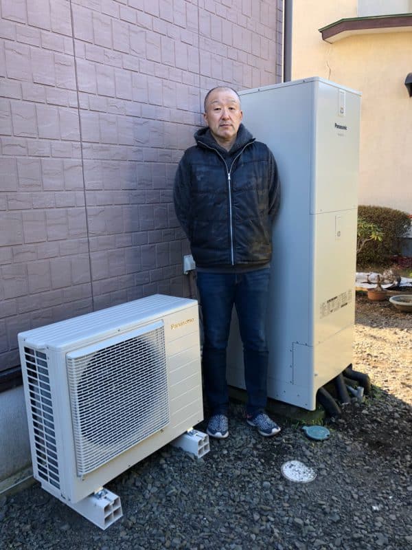 栃木県宇都宮市でパナソニックのエコキュートに交換されたお客様