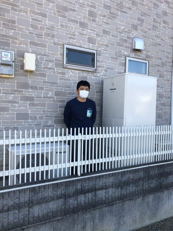群馬県桐生市でパナソニックのエコキュートに交換されたお客様