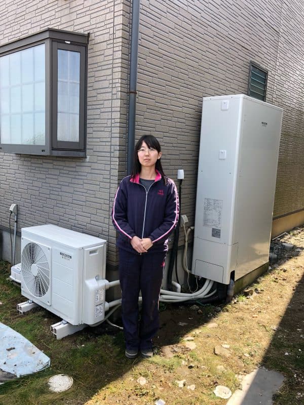 群馬県館林市でコロナのエコキュートに交換されたお客様