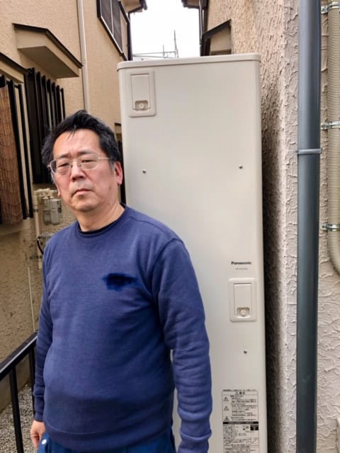 栃木県足利市でパナソニックのエコキュートに交換されたお客様