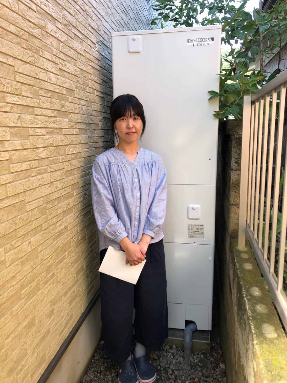 栃木県栃木市でコロナのエコキュートに交換されたお客様