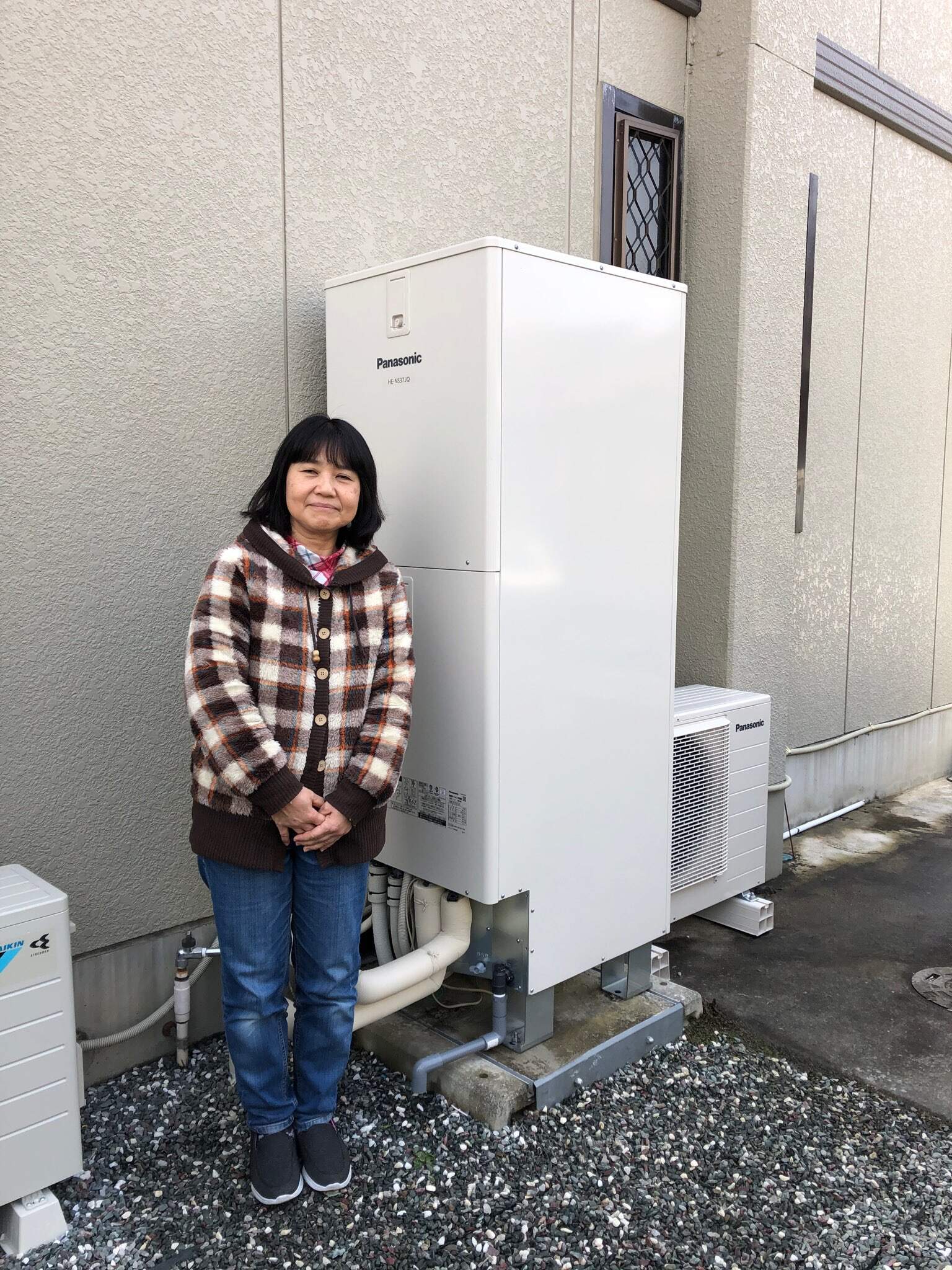 埼玉県本庄市でパナソニックのエコキュートに交換されたお客様