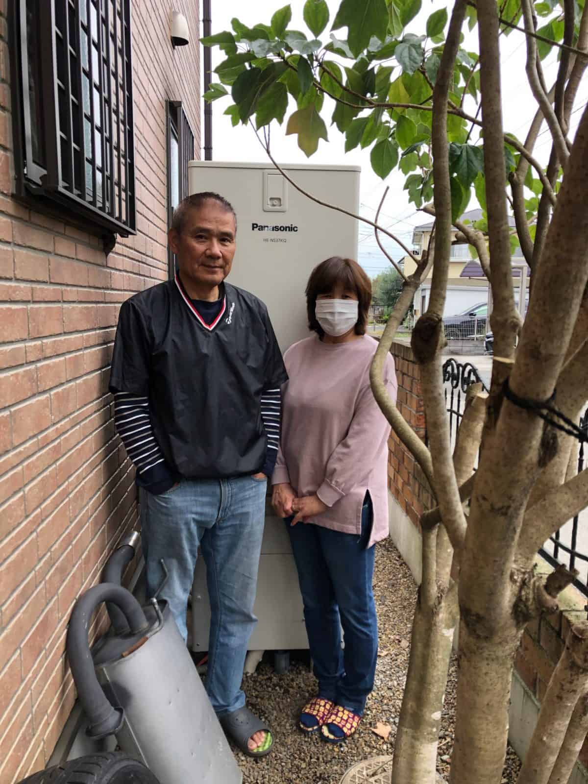 栃木県下野市でパナソニックのエコキュートに交換されたお客様