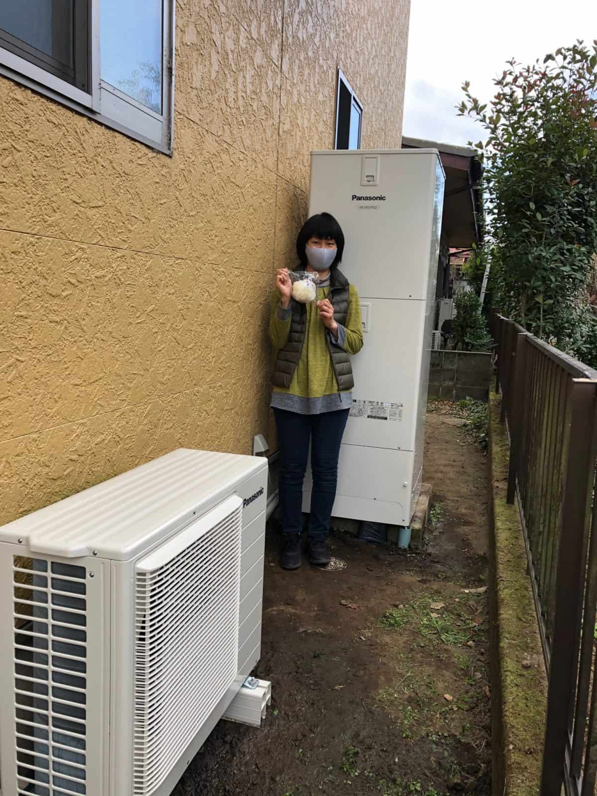 群馬県高崎市でパナソニックのエコキュートに交換されたお客様