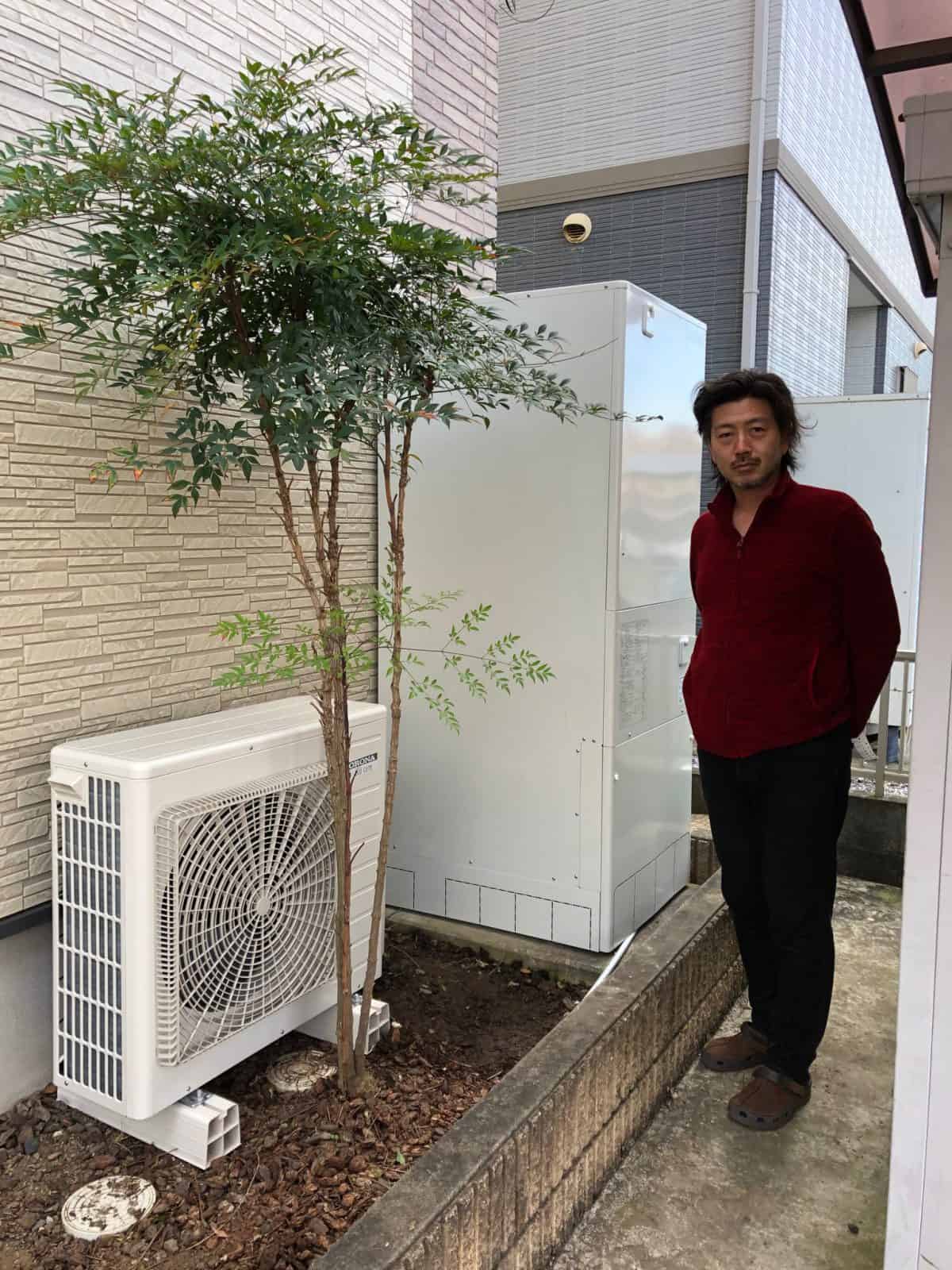 群馬県太田市でコロナのエコキュートに交換されたお客様