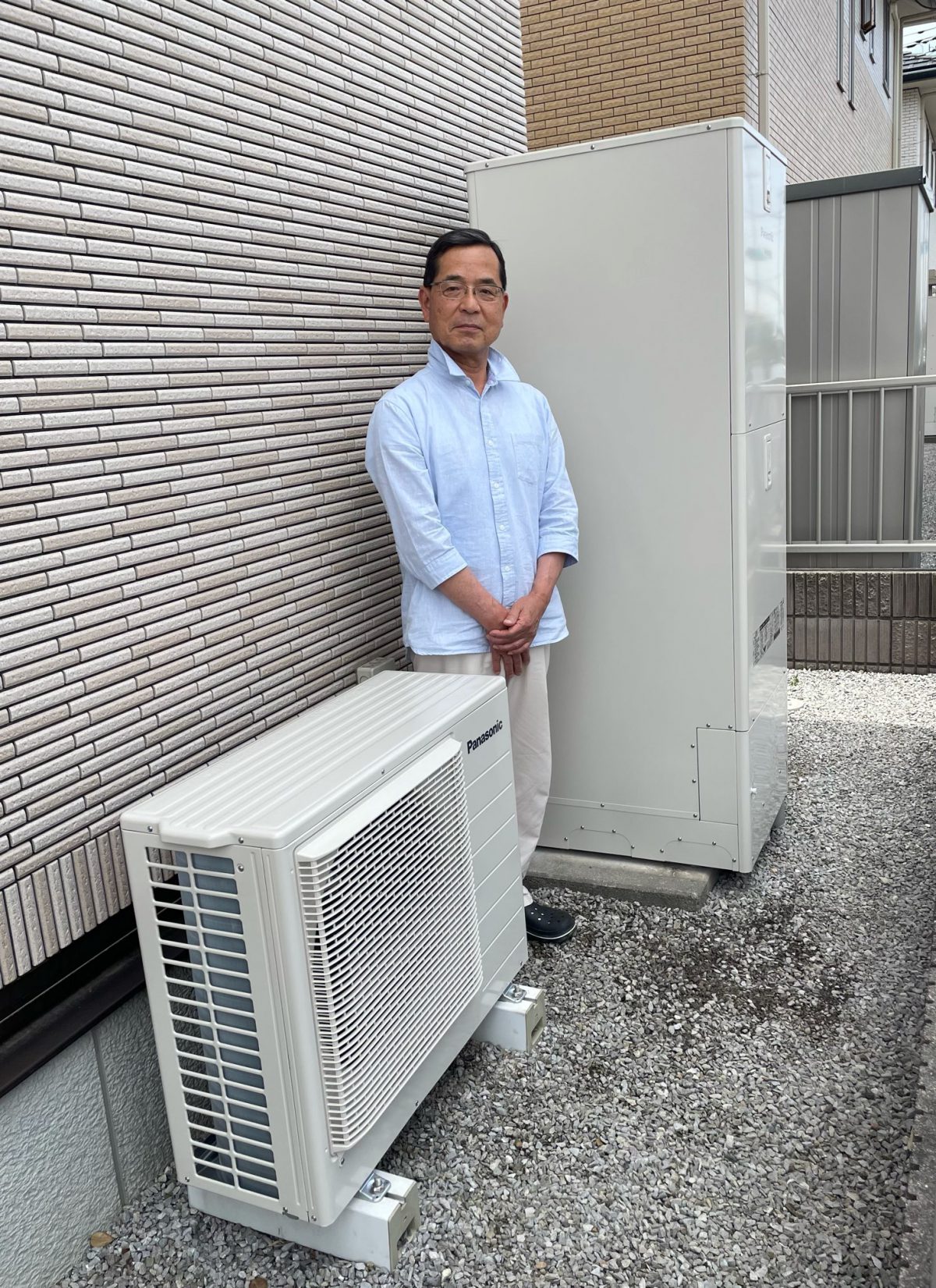 群馬県館林市でパナソニックのエコキュートに交換されたお客様