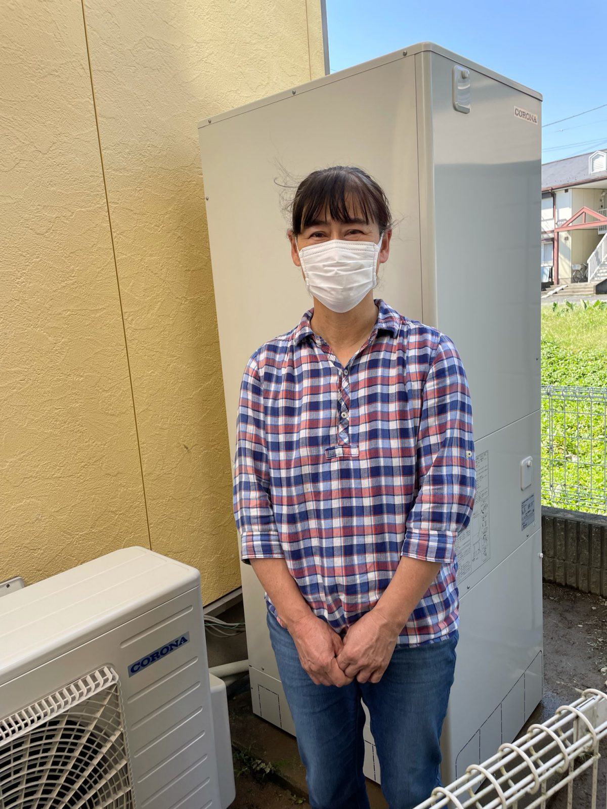 埼玉県熊谷市でコロナのエコキュートに交換されたお客様