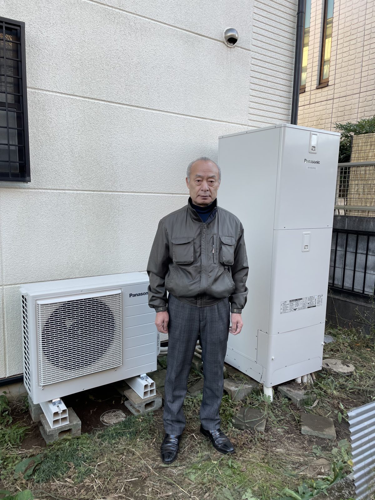 茨城県古河市でパナソニックのエコキュートに交換されたお客様