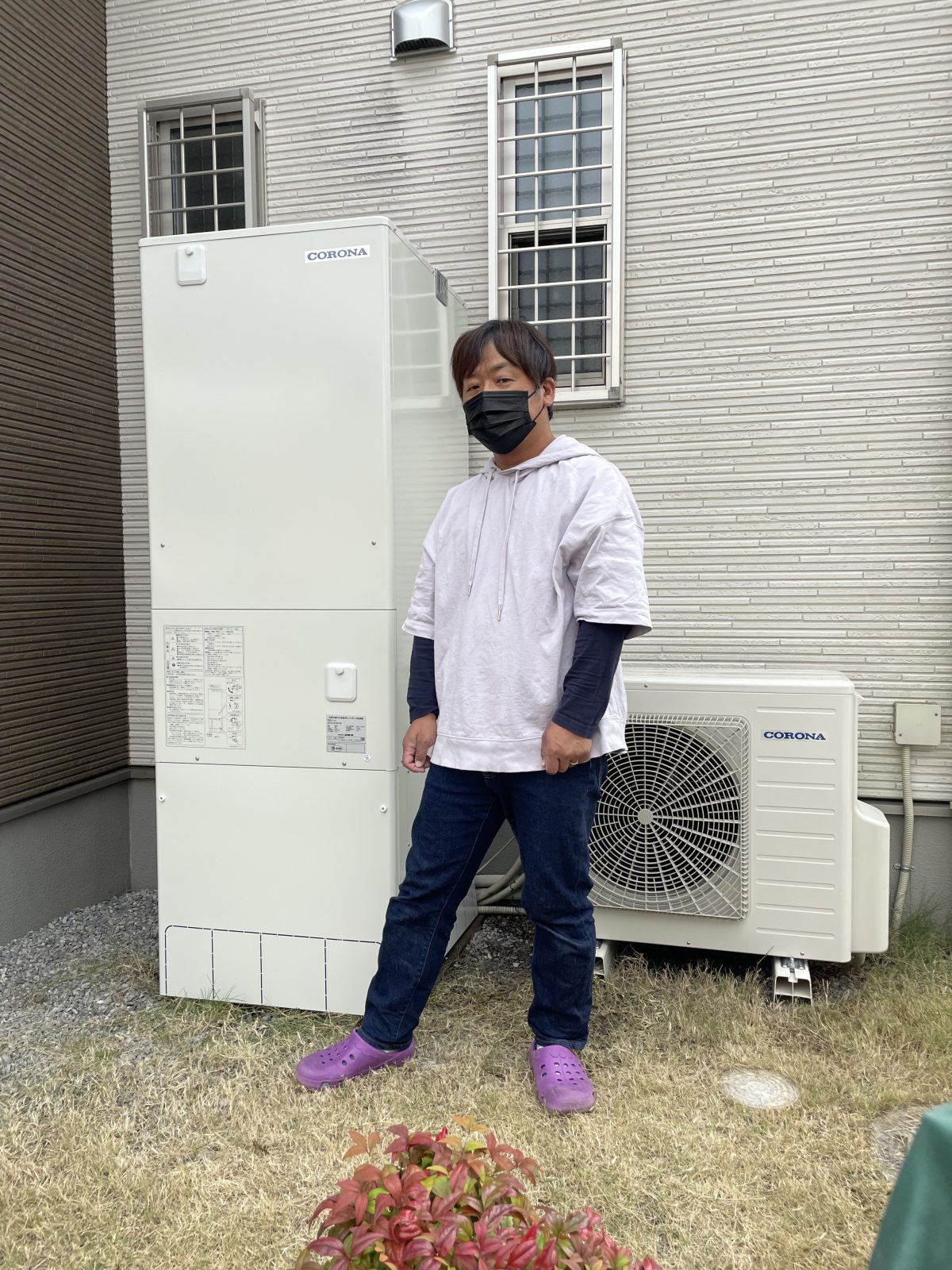栃木県宇都宮市でコロナのエコキュートに交換されたお客様