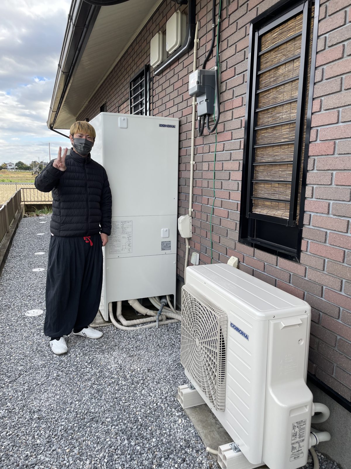 埼玉県羽生市でコロナのエコキュートに交換されたお客様