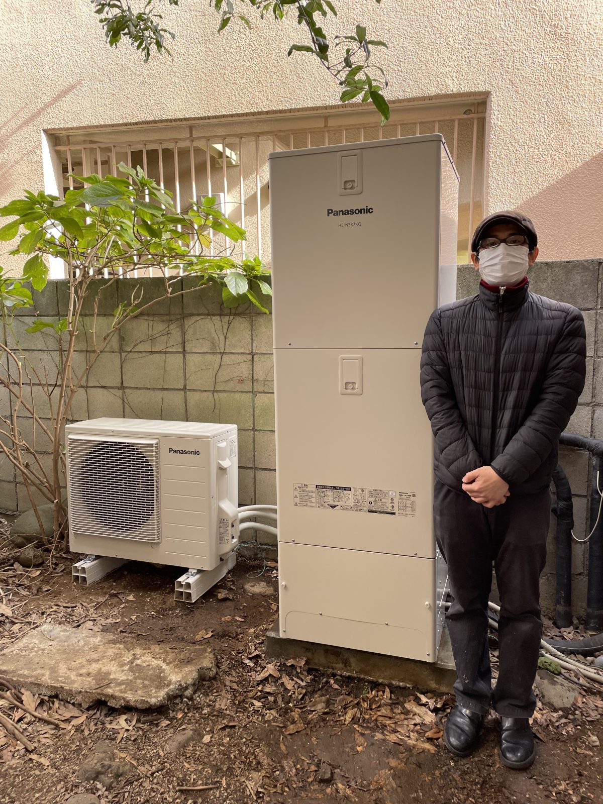 栃木県足利市でパナソニックのエコキュートに交換されたお客様