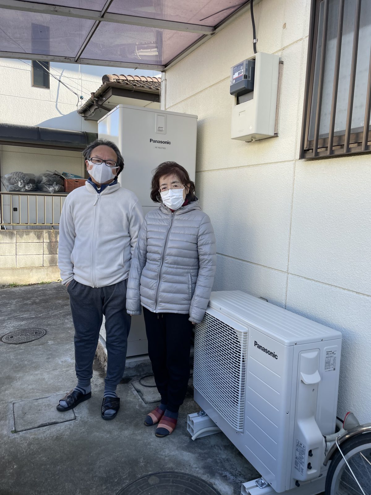 群馬県太田市でパナソニックのエコキュートに交換されたお客様