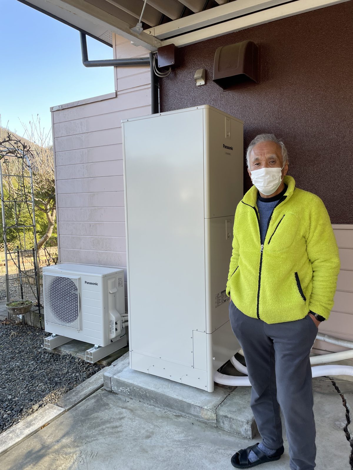 栃木県佐野市でパナソニックのエコキュートに交換されたお客様