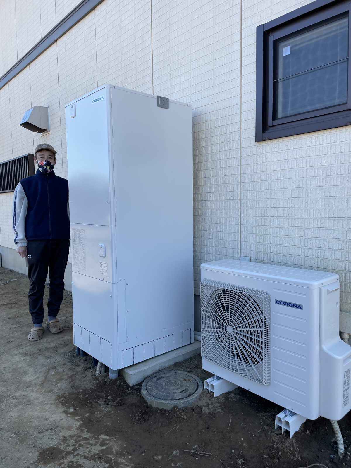 埼玉県熊谷市でコロナのエコキュートに交換されたお客様