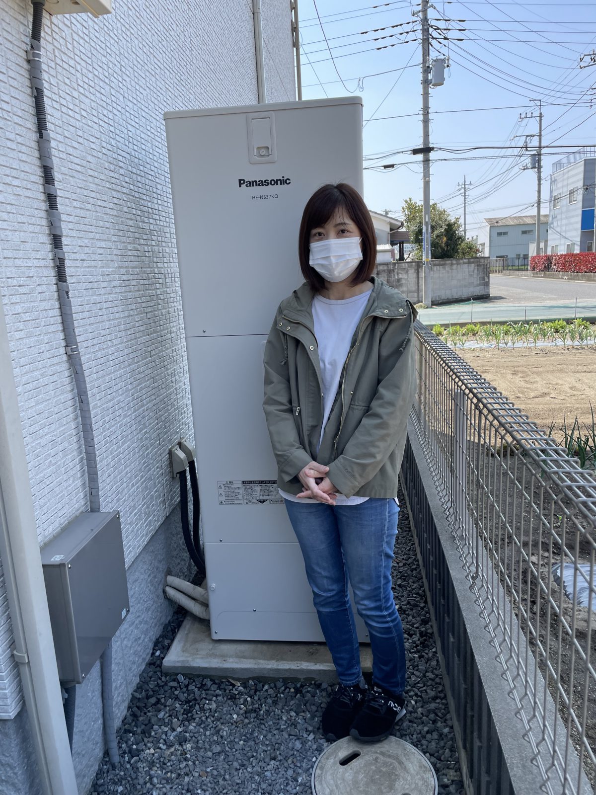 群馬県太田市でパナソニックのエコキュートに交換されたお客様