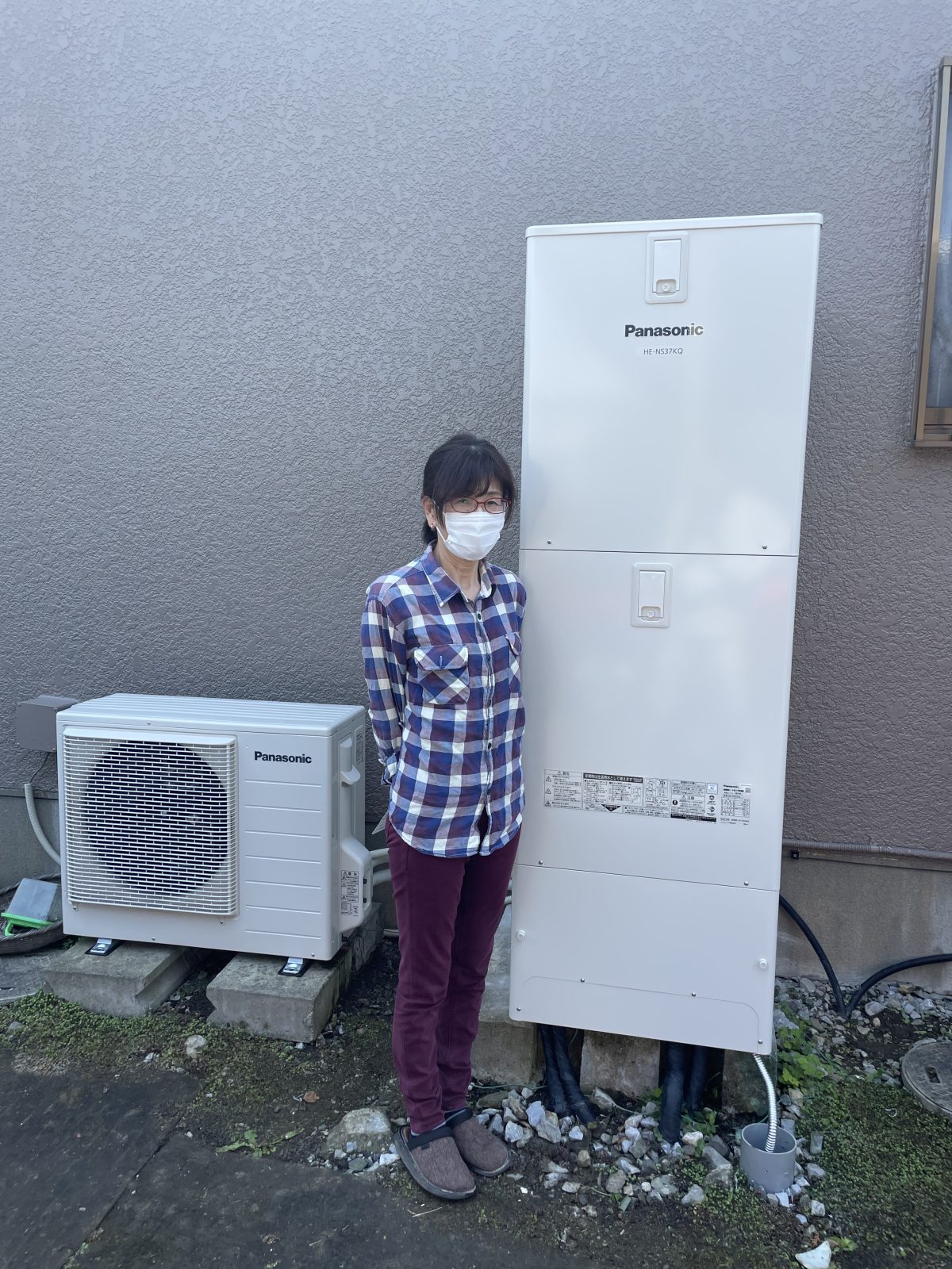 栃木県佐野市でパナソニックのエコキュートに交換されたお客様