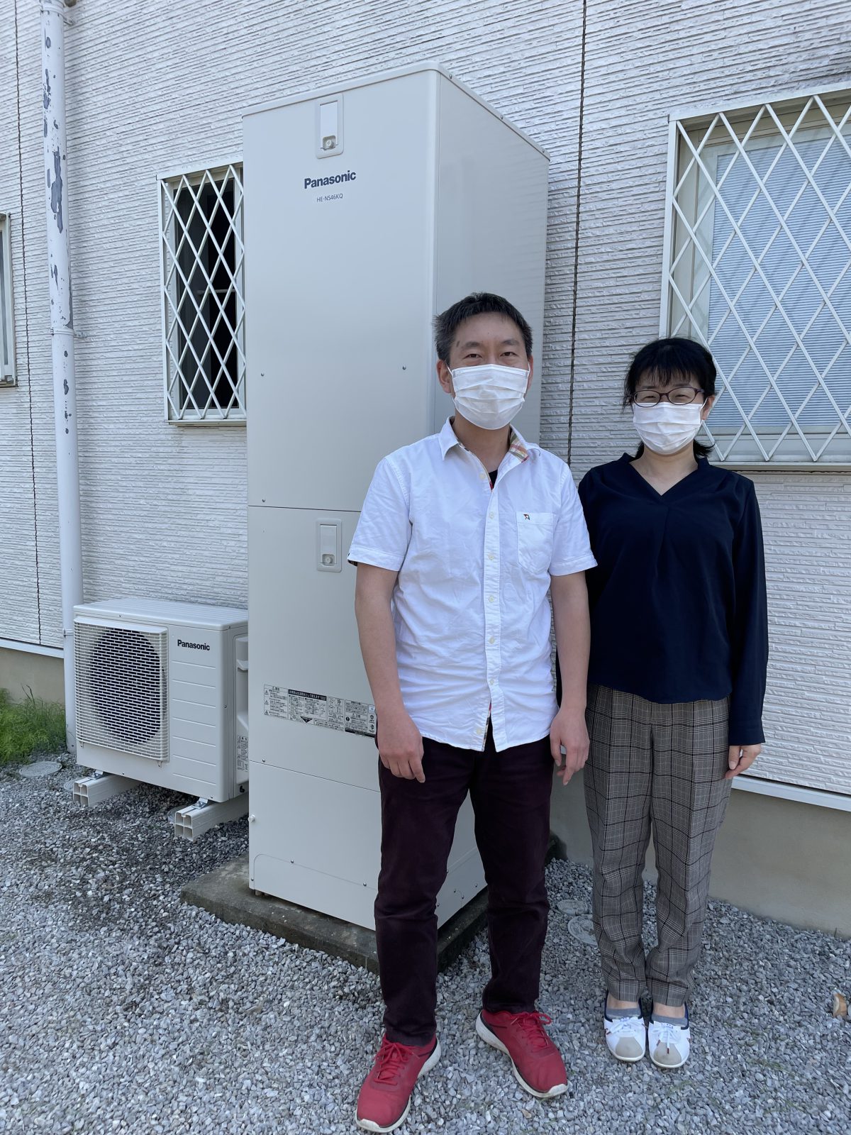 群馬県館林市でパナソニックのエコキュートに交換されたお客様