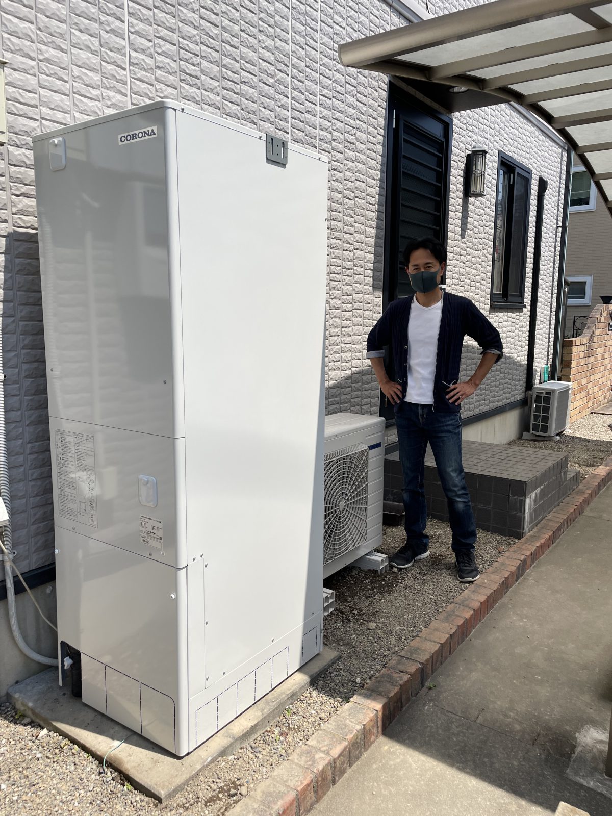 群馬県高崎市でコロナのエコキュートに交換されたお客様