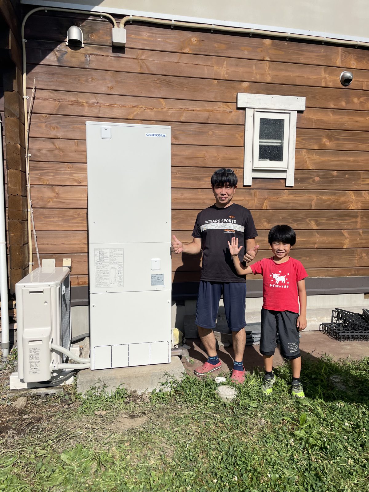 群馬県邑楽郡邑楽町でコロナのエコキュートに交換されたお客様