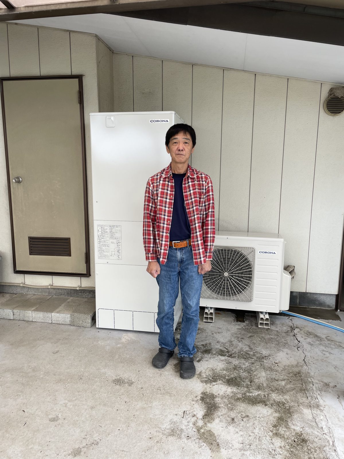 埼玉県羽生市でコロナのエコキュートに交換されたお客様