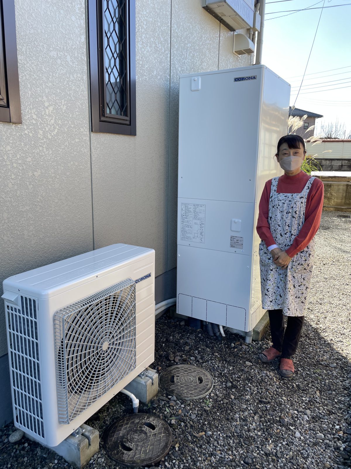 群馬県太田市でコロナのエコキュートに交換されたお客様