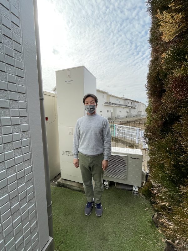 茨城県古河市でパナソニックのエコキュートに交換されたお客様