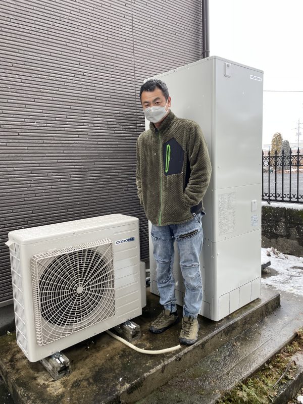 栃木県足利市でコロナのエコキュートに交換されたお客様