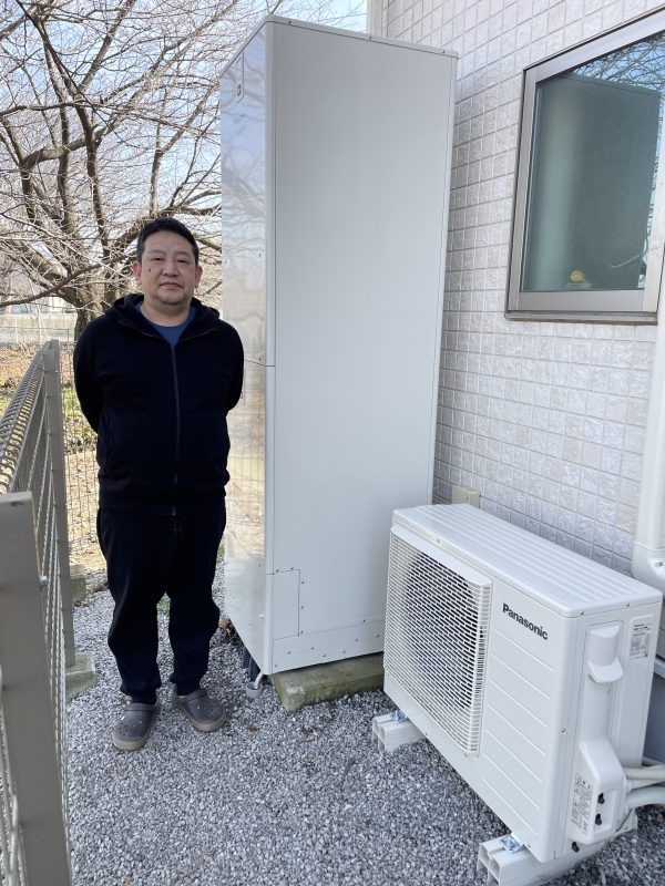群馬県太田市でパナソニックのエコキュートに交換されたお客様
