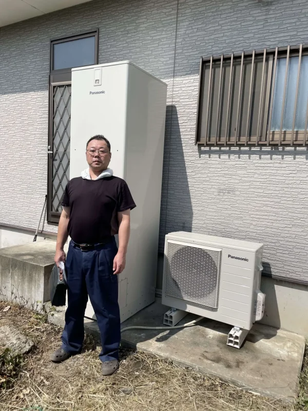 栃木県足利市でパナソニックのエコキュートに交換されたお客様
