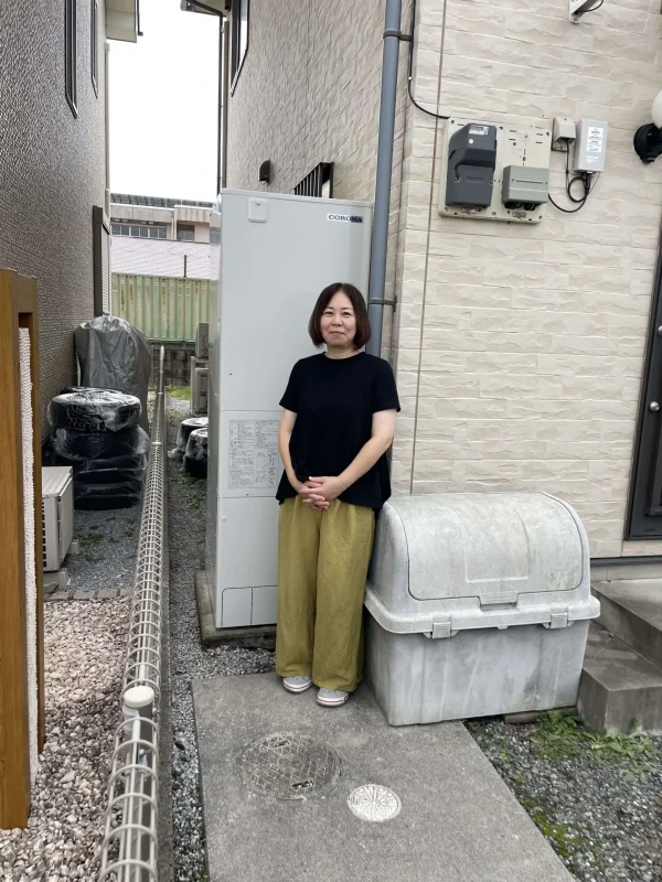 栃木県足利市でコロナのエコキュートに交換されたお客様