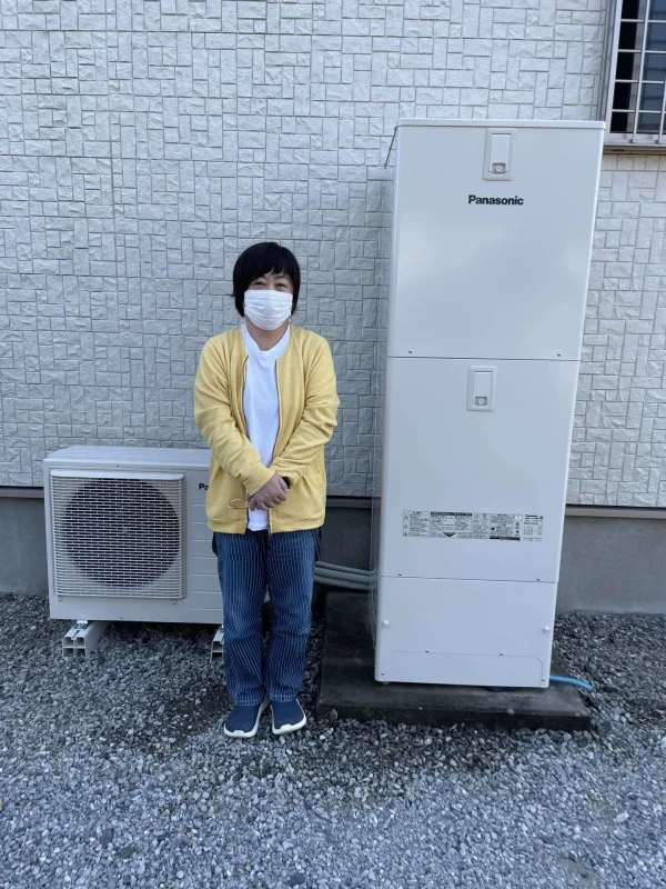 栃木県佐野市でパナソニックのエコキュートに交換されたお客様