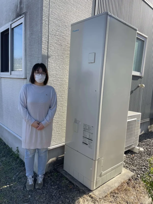 栃木県宇都宮市でダイキン工業のエコキュートに交換されたお客様