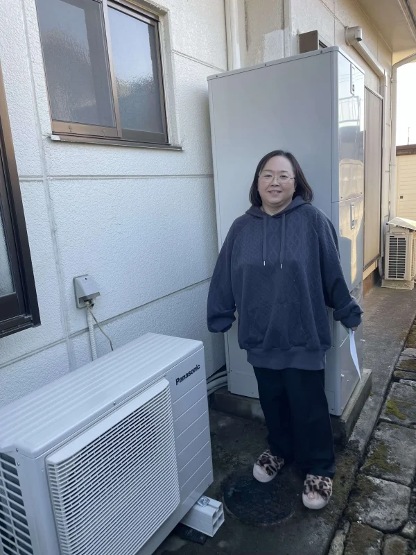 栃木県佐野市でパナソニックのエコキュートに交換されたお客様