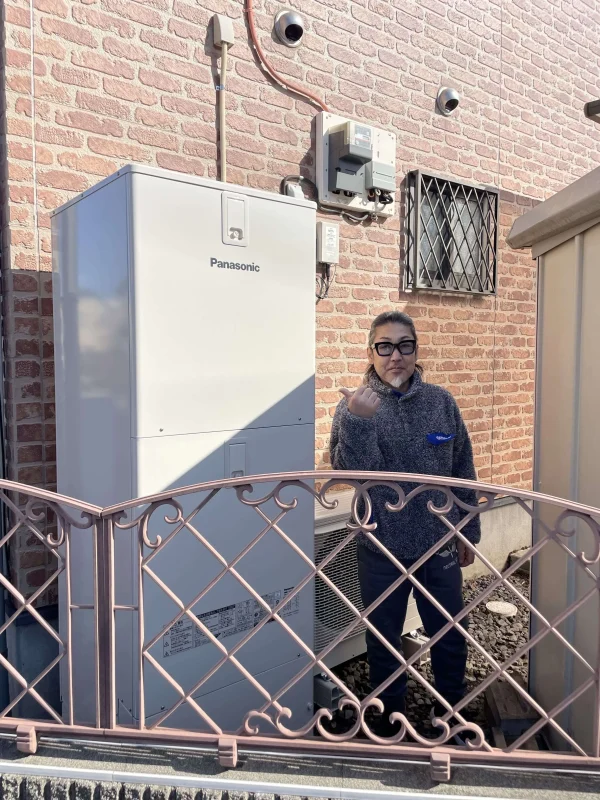 栃木県足利市でパナソニックのエコキュートに交換されたお客様
