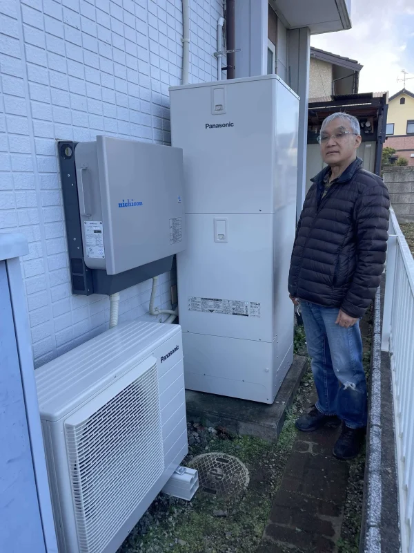 栃木県足利市でパナソニックのエコキュートに交換されたお客様