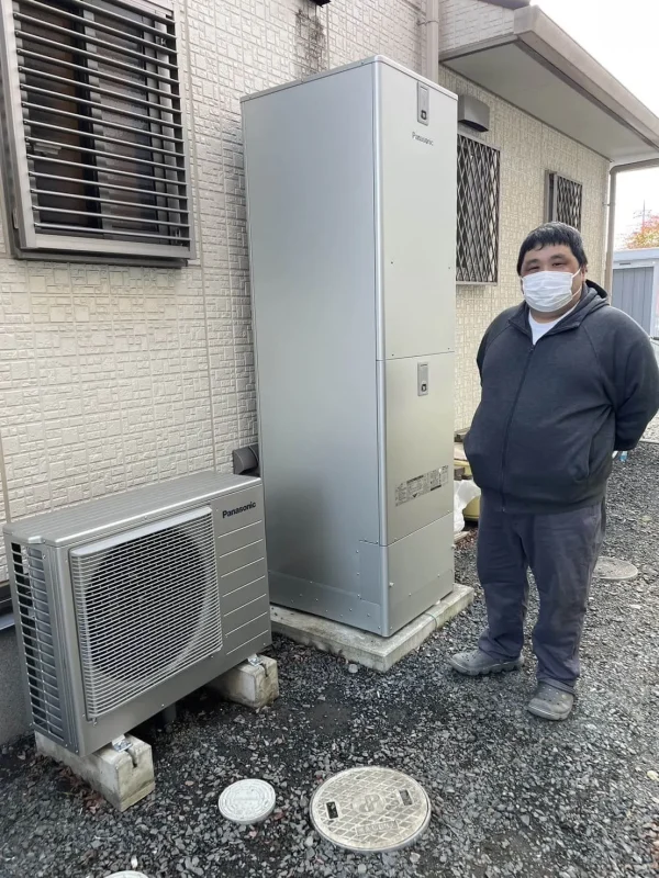 栃木県佐野市でパナソニックのエコキュートに交換されたお客様
