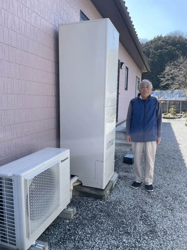 栃木県足利市でパナソニックのエコキュートに交換されたお客様