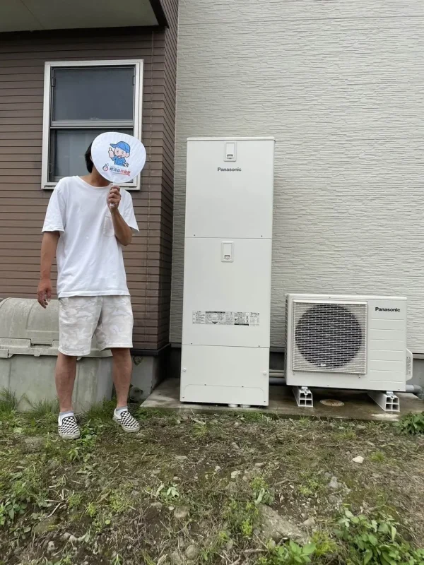 群馬県太田市でパナソニックのエコキュートに交換されたお客様