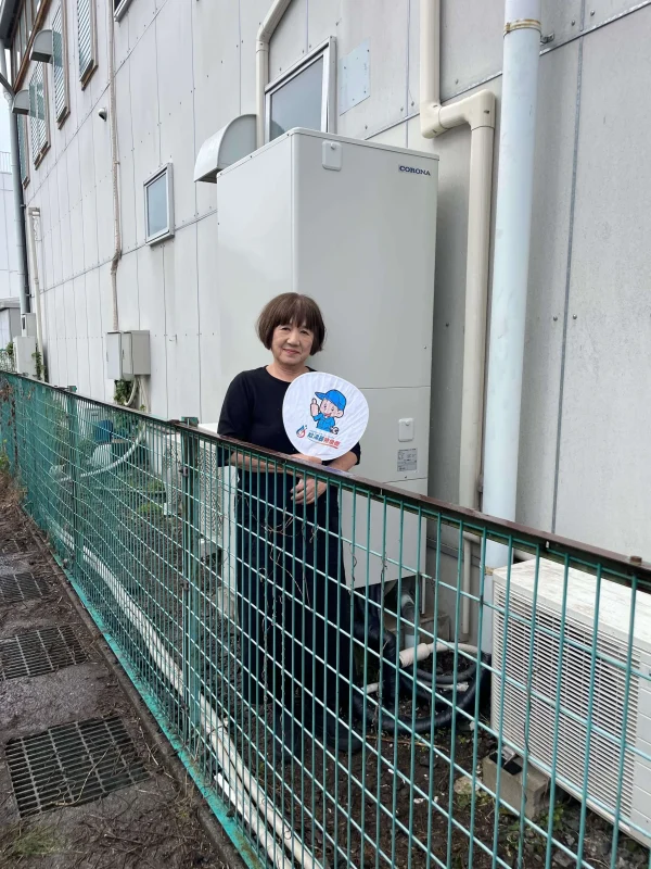栃木県足利市でコロナのエコキュートに交換されたお客様