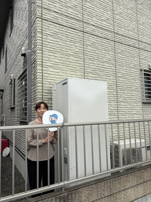 栃木県足利市でコロナのエコキュートに交換されたお客様