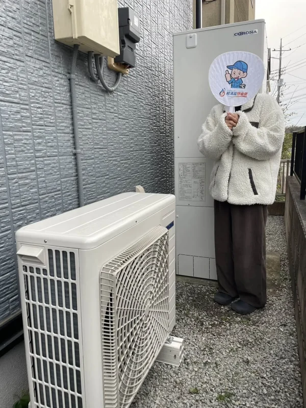 群馬県館林市でコロナのエコキュートに交換されたお客様
