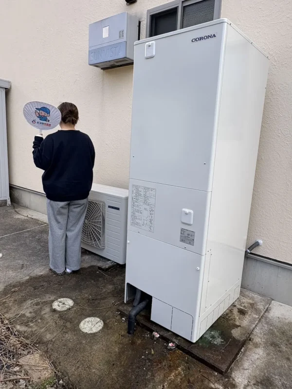 栃木県足利市でコロナのエコキュートに交換されたお客様