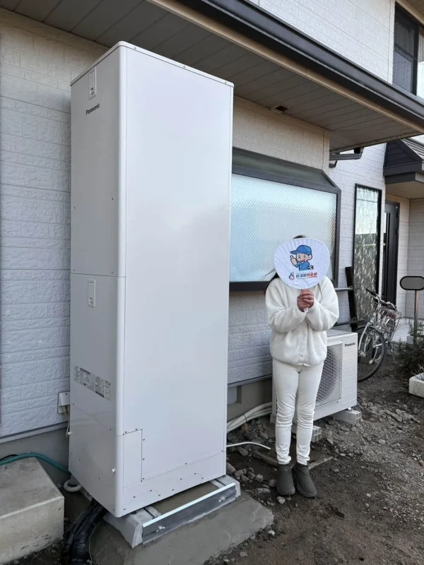 栃木県足利市でパナソニックのエコキュートに交換されたお客様
