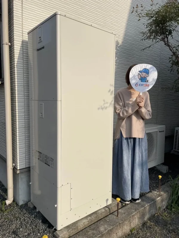 栃木県佐野市でパナソニックのエコキュートに交換されたお客様