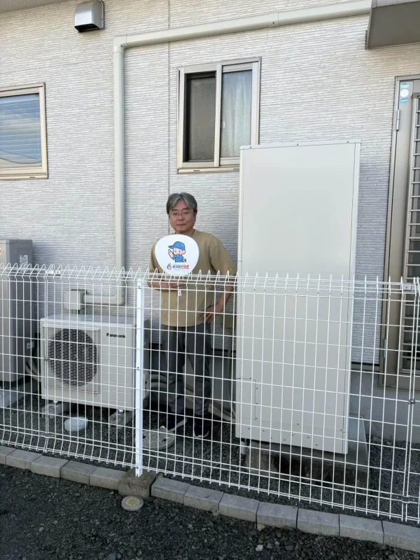 栃木県足利市でパナソニックのエコキュートに交換されたお客様