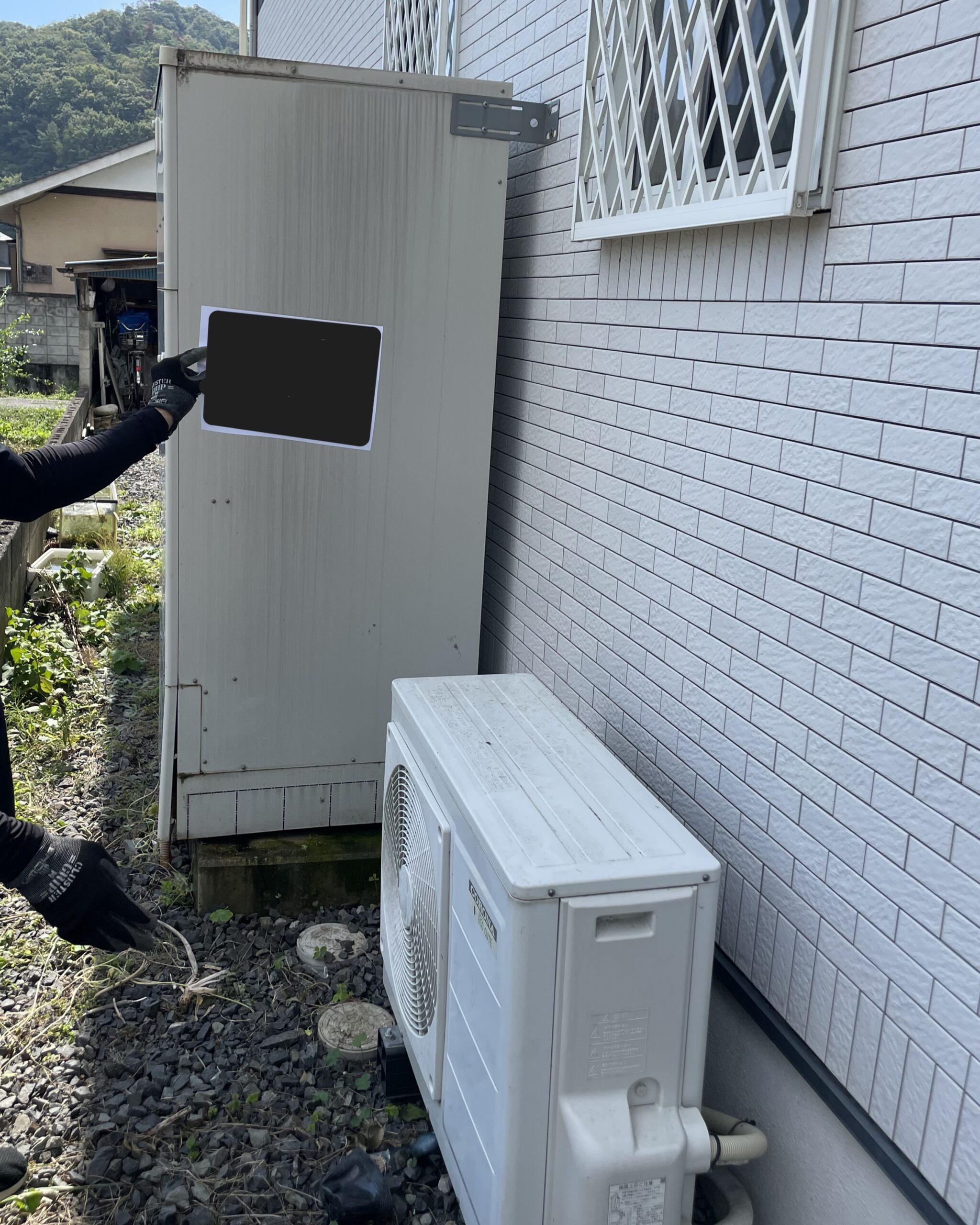 栃木県足利市でCHP-461D1A9のエコキュートから交換されたお客様のbefore写真